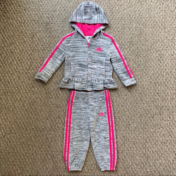 pink velour adidas tracksuit